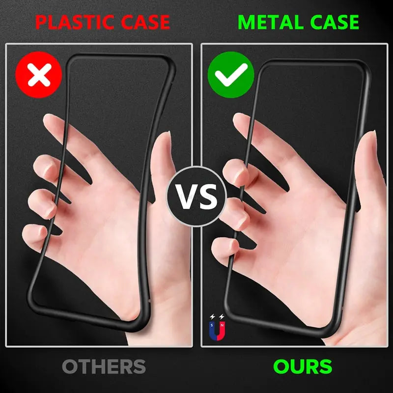 SneekyScreen - 100% privacy bescherm hoesje 2in1